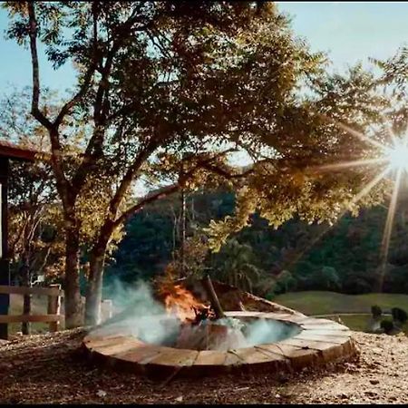 Cabana Sassafras Com Hidromassagem Alfredo Wagner Kültér fotó