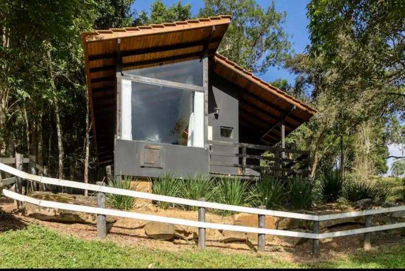 Cabana Sassafras Com Hidromassagem Alfredo Wagner Kültér fotó