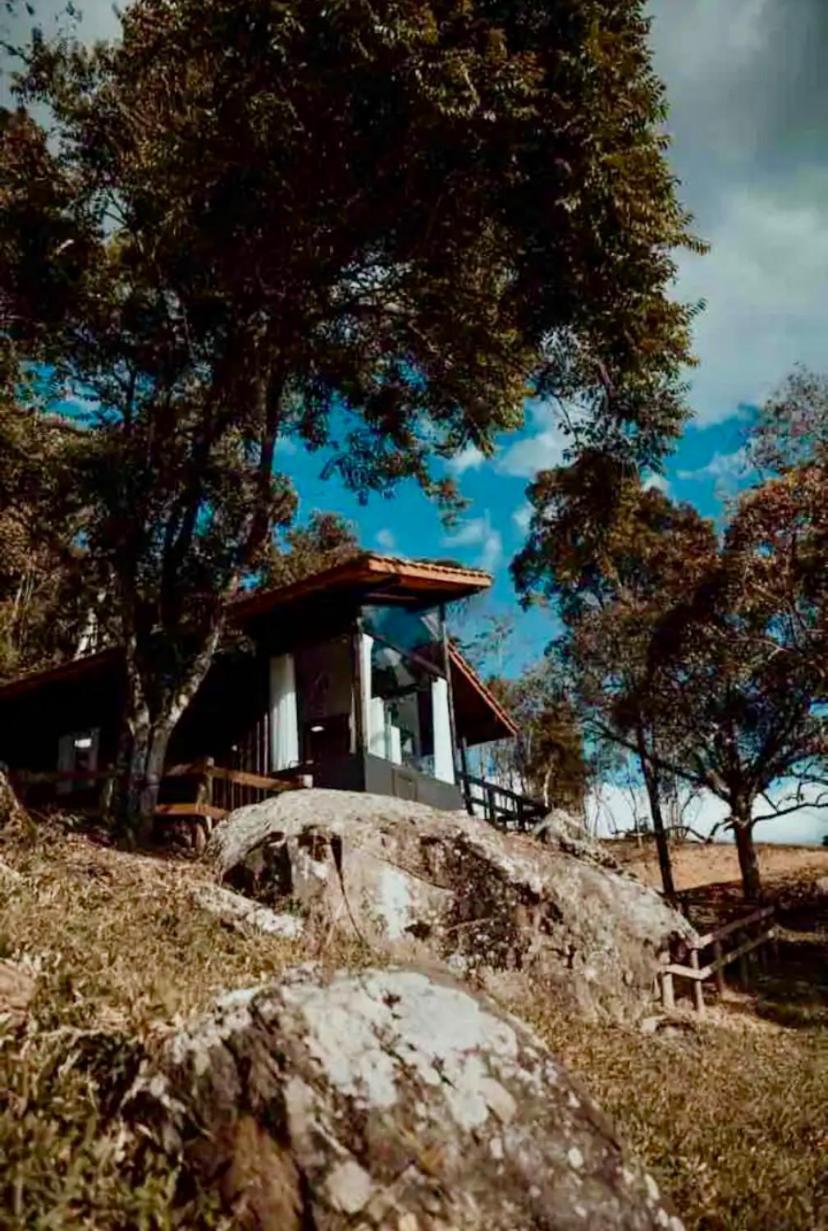 Cabana Sassafras Com Hidromassagem Alfredo Wagner Kültér fotó
