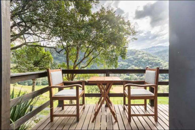 Cabana Sassafras Com Hidromassagem Alfredo Wagner Kültér fotó