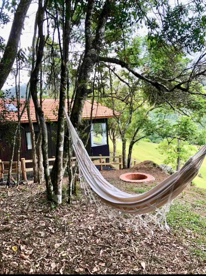 Cabana Sassafras Com Hidromassagem Alfredo Wagner Kültér fotó