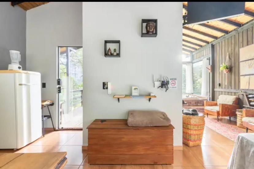 Cabana Sassafras Com Hidromassagem Alfredo Wagner Kültér fotó